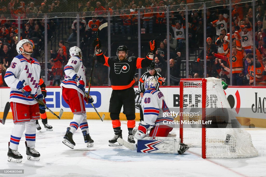 New York Rangers v Philadelphia Flyers