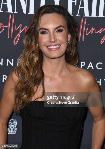 Elizabeth Chambers arrives at the Vanity Fair: Hollywood Calling - The Stars, The Parties And The Power Brokers at Annenberg Space For Photography on...