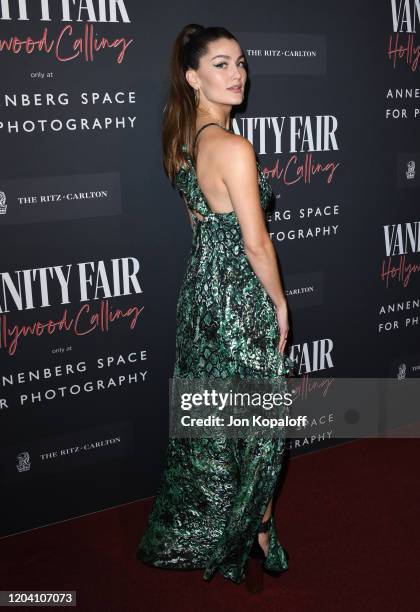 Rachel Matthews attends Vanity Fair: Hollywood Calling - The Stars, The Parties And The Power Brokers at Annenberg Space For Photography on February...