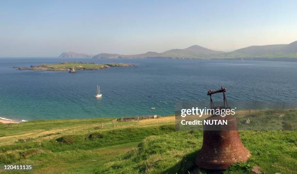 Great Blasket Island, Ireland - This bell was used in the film Ryan's daughter when it was shot in 1969 ; I don't know how it found its way to the...