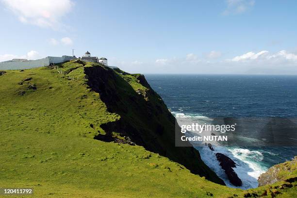 Clare Island, Ireland in 2004 - Wedding of Irishtraditional musician Marys Shannon in spring.