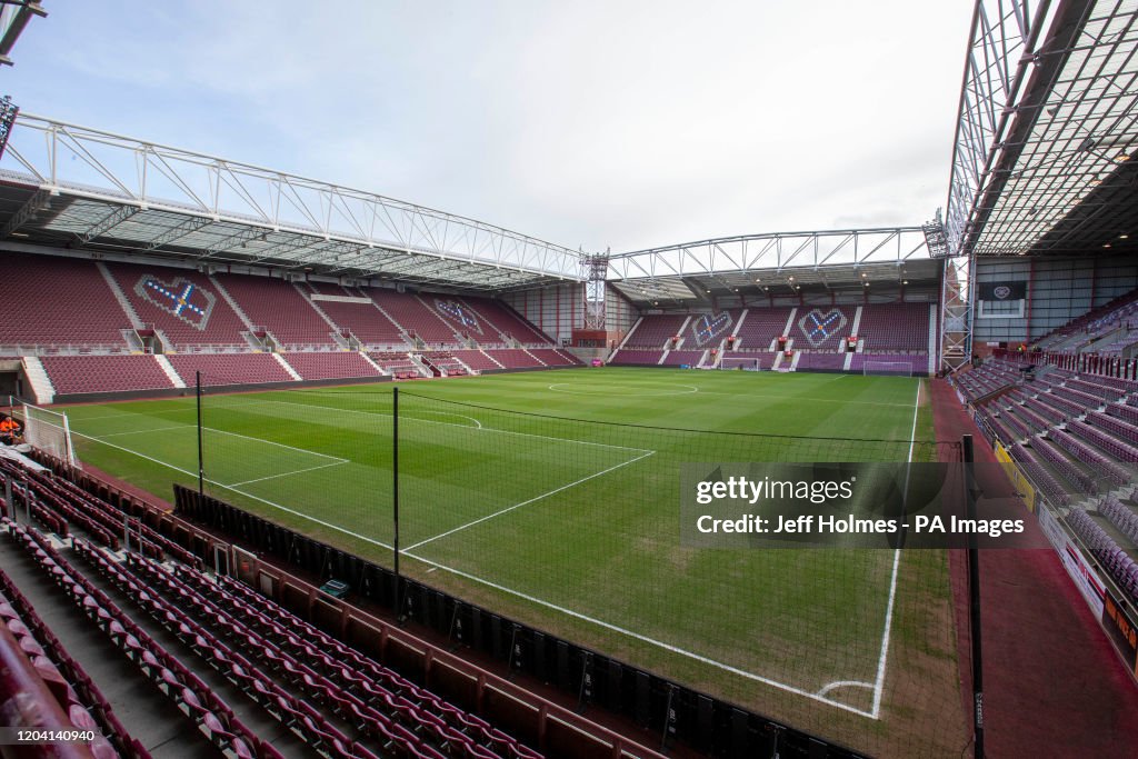 Heart of Midlothian v Rangers - William Hill Scottish Cup - Quarter Final - Tynecastle Park