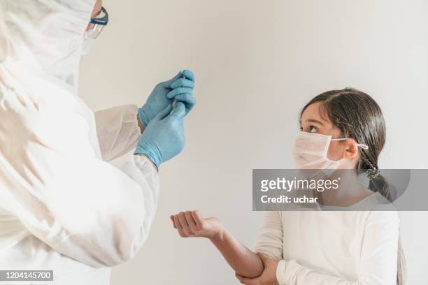 little girl who got an infection and doctor