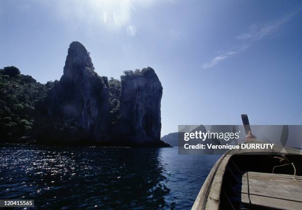 Phi Phi Lee island in Koh Phi Phi Leh, Thailand.