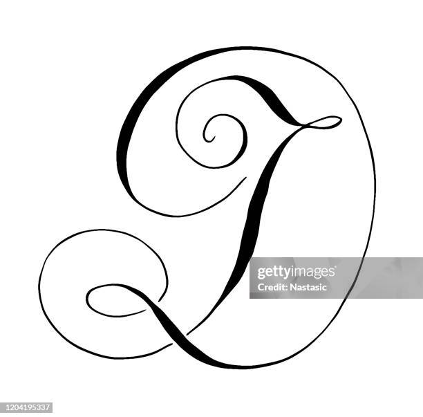 Fancy D Letter