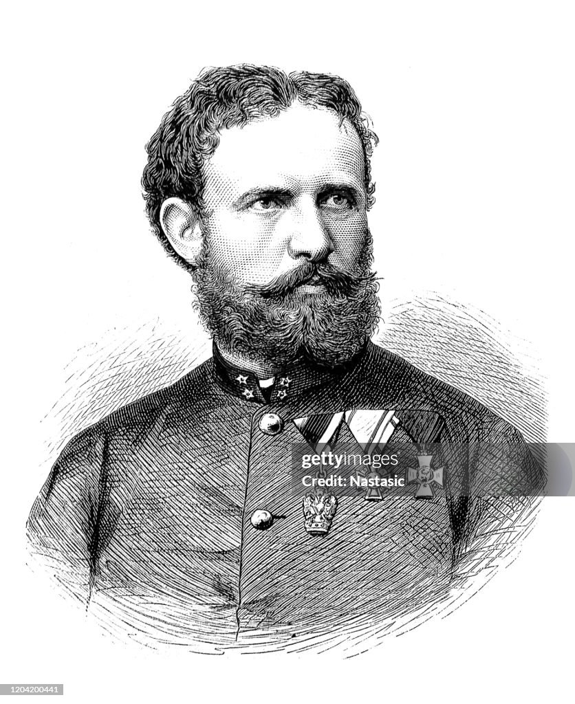 Julius von Payer, Austrian officer, alps and polar explorer, 1841-1915 , German polar explorer, 1837-1908