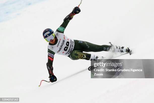 Ted Ligety of USA competes during the Audi FIS Alpine Ski World Cup Men's Alpine Combined March 1, 2020 in Hinterstoder Austria.