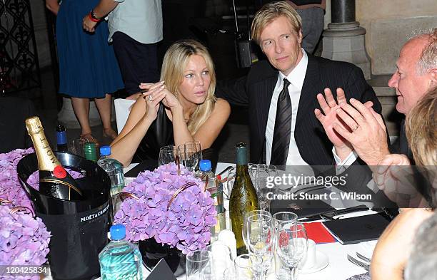 Heather Locklear and Jack Wagner attend the FitFlop Shooting Stars Benefit closing ball at the Royal Courts of Justice. The event was hosted by...
