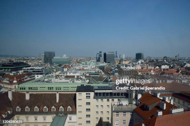 cityscape of vienna - austria skyline stock pictures, royalty-free photos & images