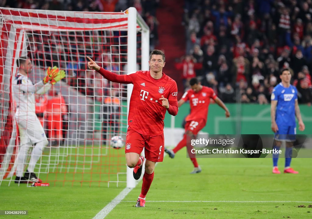 FC Bayern Muenchen v TSG 1899 Hoffenheim - DFB Cup