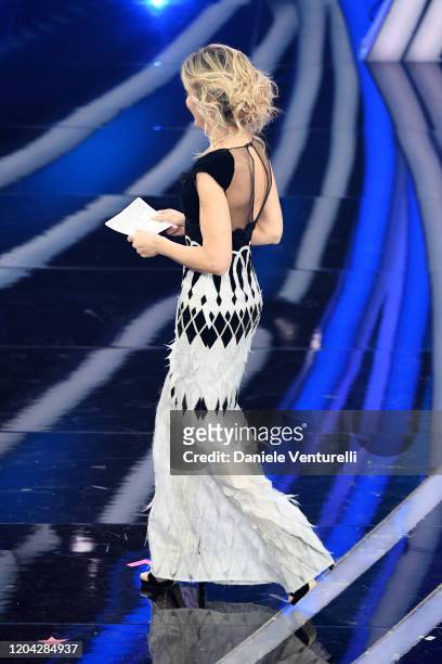 Laura Chimenti attends the 70° Festival di Sanremo at Teatro Ariston on February 05, 2020 in Sanremo, Italy.