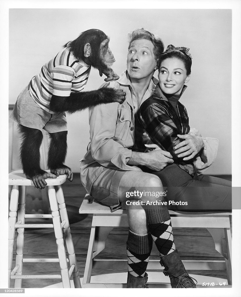 Danny Kaye And Pier Angeli In 'Merry Andrew'