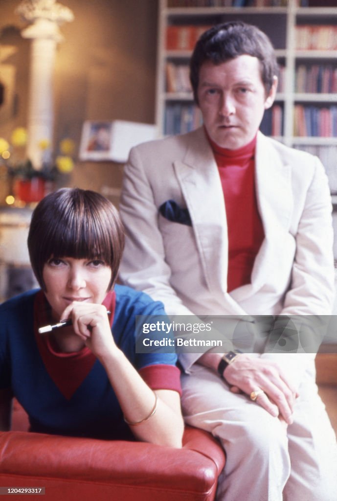Mary Quant with Husband