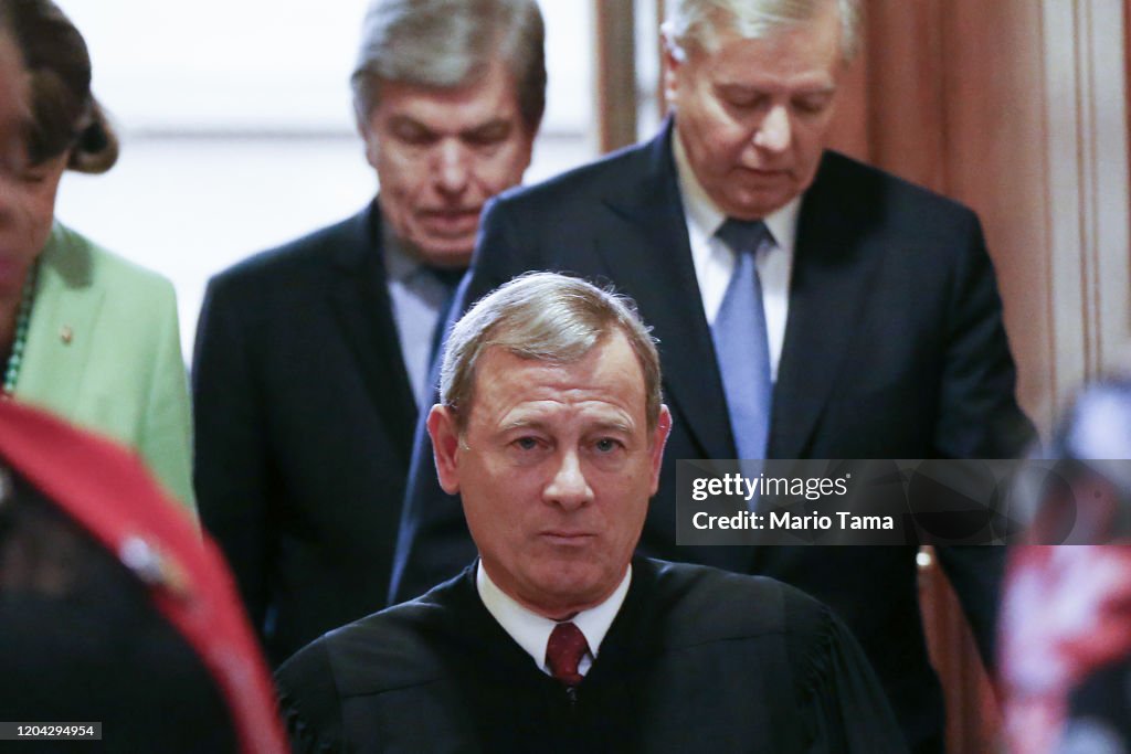 Senate Votes On Final Verdict In Impeachment Trial Of President Donald Trump