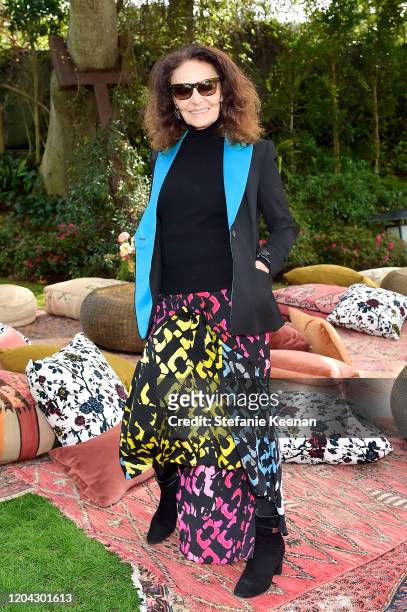 Diane von Furstenberg attends Diane von Furstenberg and Academy Museum of Motion Pictures Host 6th Annual Oscars Luncheon to Celebrate Female...