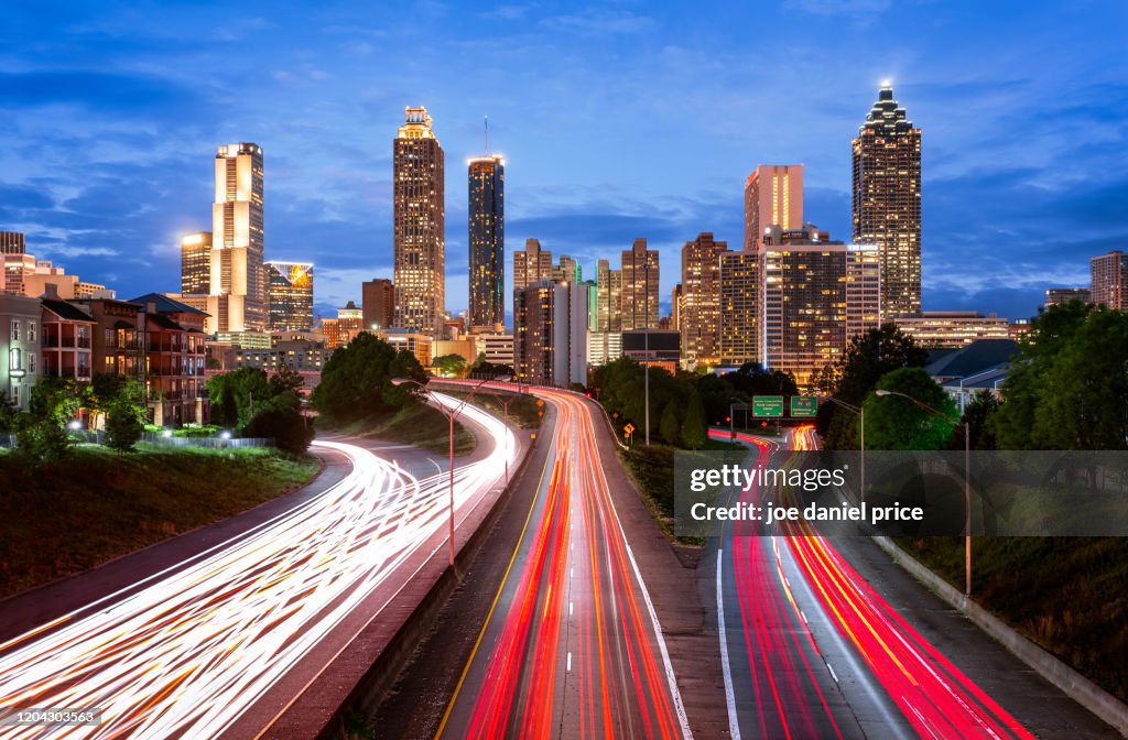 Jackson Street Bridge, Atlanta, Georgia, America