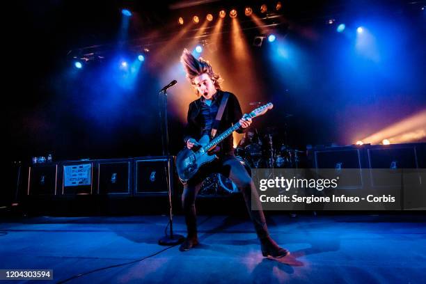 Van McCann of Catfish and the Bottlemen performs at Alcatraz on February 5, 2020 in Milan, Italy.