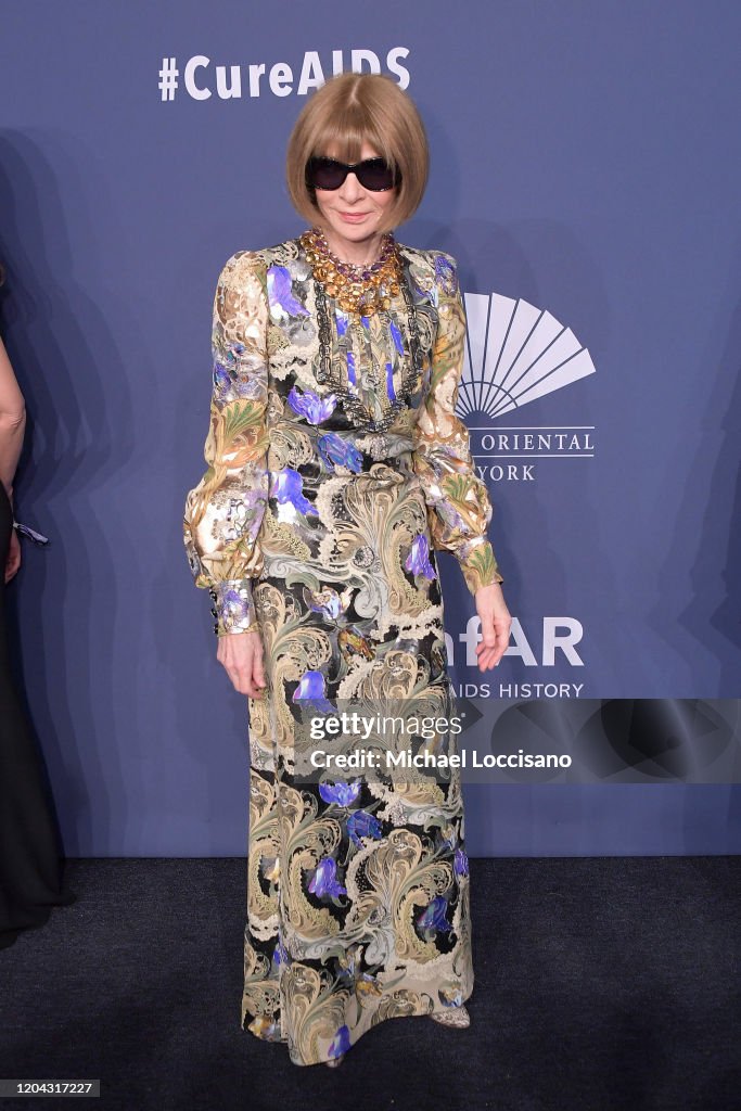 2020 amfAR New York Gala - Arrivals