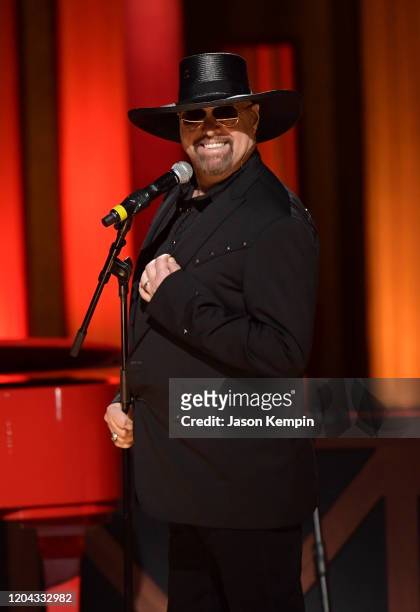 Eddie Montgomery performs onstage at C'Ya On The Flip Side: The Troy Gentry Foundation event at The Grand Ole Opry on February 05, 2020 in Nashville,...