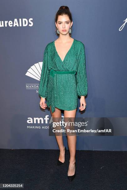 Helena Gatsby attends the 2020 amfAR New York Gala on February 05, 2020 in New York City.