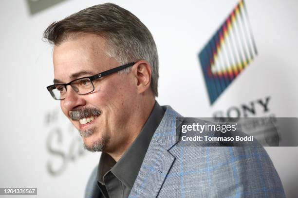 Vince Gilligan attends the premiere of AMC's "Better Call Saul" Season 5 at ArcLight Cinemas on February 05, 2020 in Hollywood, California.