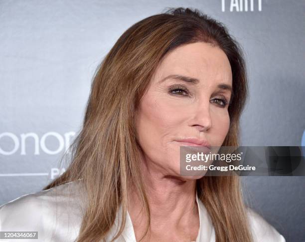 Caitlyn Jenner attends the 60th Anniversary party for the Monte-Carlo TV Festival at Sunset Tower Hotel on February 05, 2020 in West Hollywood,...