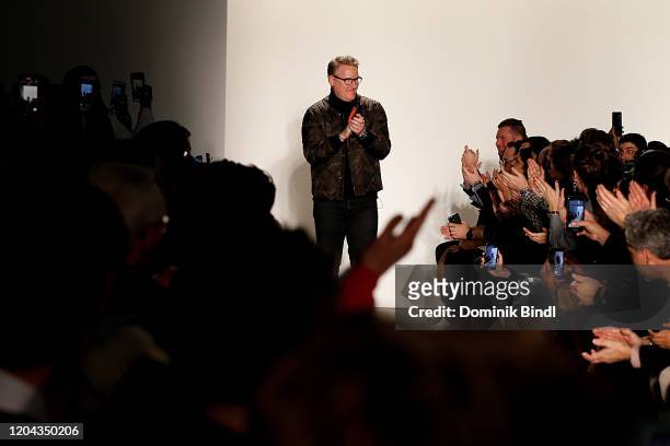 Designer Todd Snyder attends the Todd Snyder show during New York Fashion Week Men's at Pier 59 Studios on February 05, 2020 in New York City.