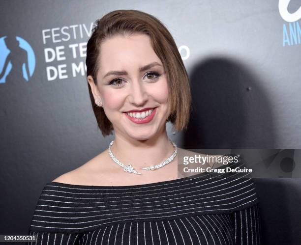 Jazmin Grace Grimaldi attends the 60th Anniversary Party For The Monte-Carlo TV Festival at Sunset Tower Hotel on February 05, 2020 in West...
