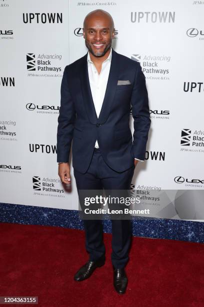 Kenny Lattimore attends Lexus Uptown Honors Hollywood at Neue House Hollywood on February 05, 2020 in Los Angeles, California.