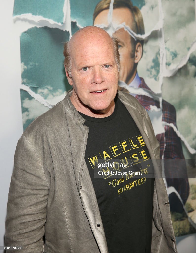 Rex Linn attends the premiere of AMC's "Better Call Saul" Season 5 on