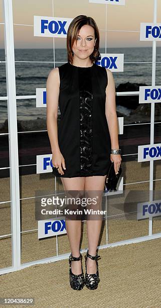Actress Tina Majorino arrives at the FOX All-Star party at Gladstones on August 5, 2011 in Pacific Palisades, California.