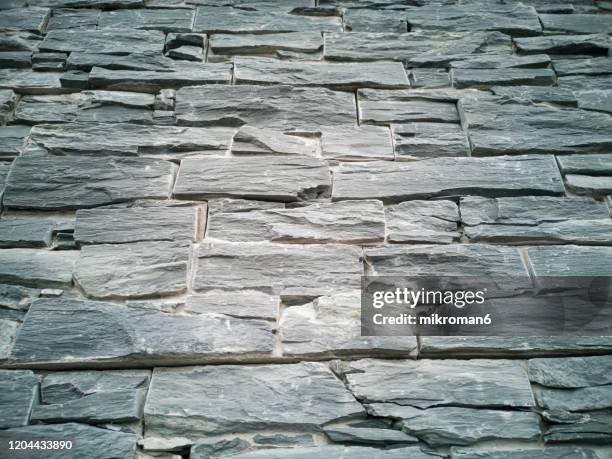 stone wall - mur texture stock pictures, royalty-free photos & images