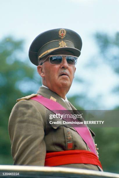 General Francisco Franco Bahamonde in 1967.