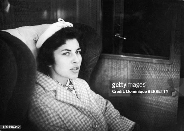 Princess Soraya of Iran around 1955 - Wife of the Shah PAHLAVI of Iran.