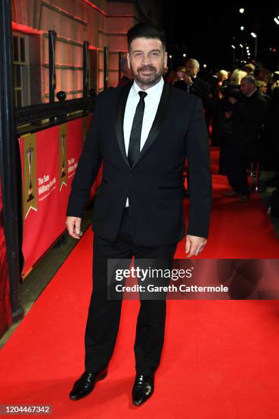 Nick Knowles attends The Sun Military Awards 2020 at Banqueting House on February 06, 2020 in London, England.