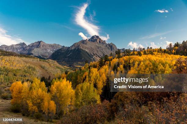 San Juan Mountains In Autumn, near Ridgway, Colorado.