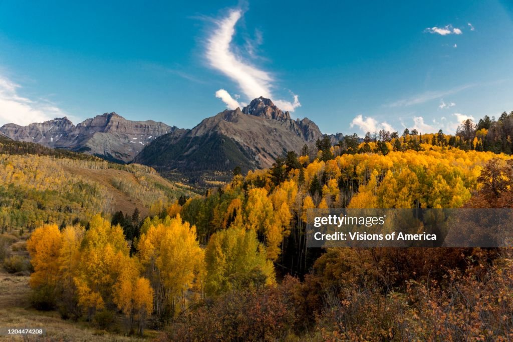San Juan Mountains In Autumn, near Ridgway, Colorado