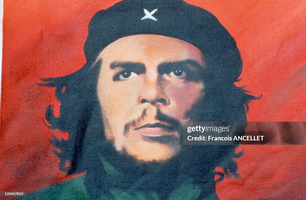Alberto Korda And Che Guevara In Cuba In 1996 -