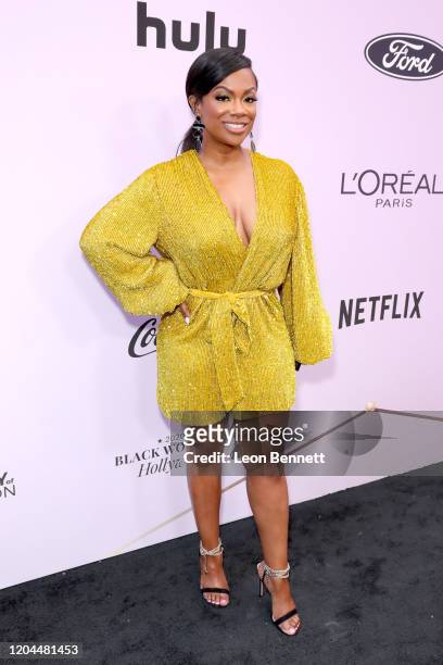 Kandi Burruss attends the 2020 13th Annual ESSENCE Black Women in Hollywood Luncheon at Beverly Wilshire, A Four Seasons Hotel on February 06, 2020...