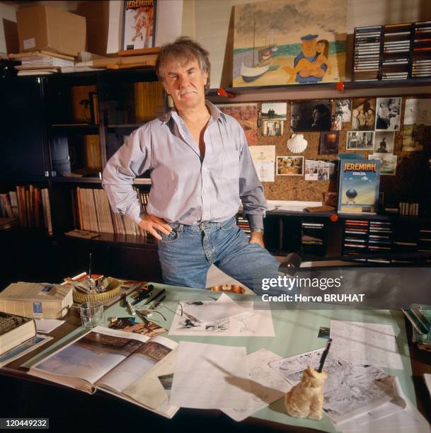 Hermann - Comic strip illustrator.