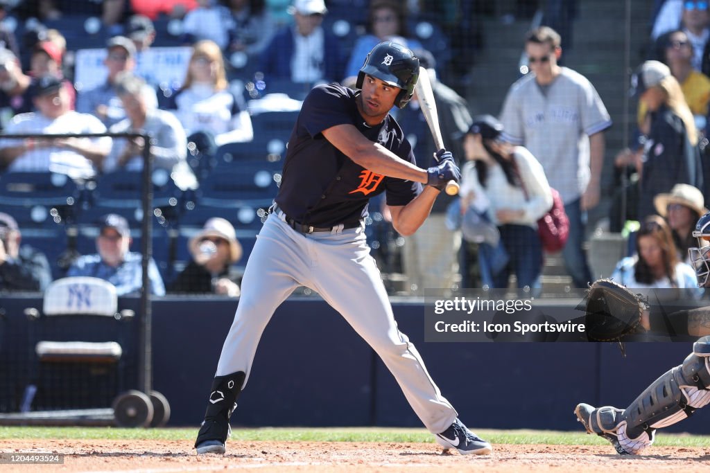 MLB: FEB 29 Spring Training - Tigers at Yankees (ss)