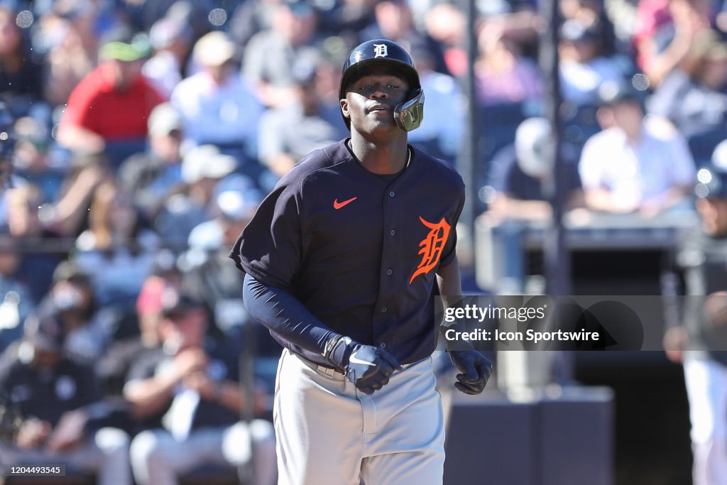 MLB: FEB 29 Spring Training - Tigers at Yankees (ss)