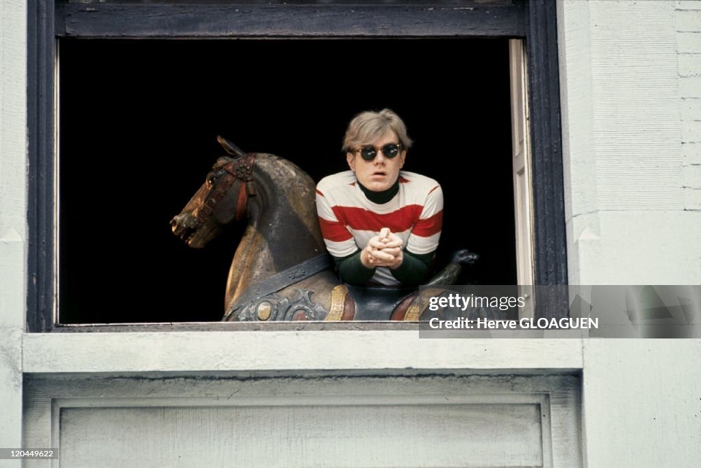 Andy Warhol In New York, United States In 1966 -