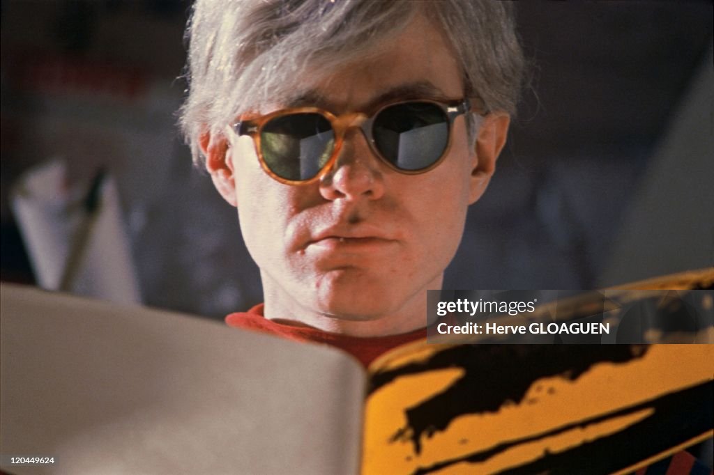 Andy Warhol In New York, United States In 1966 -