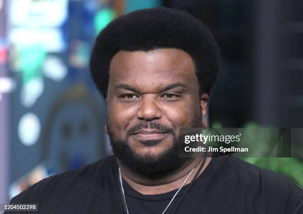 Actor Craig Robinson attends the Build Series to discuss "Timmy Failure: Mistakes Were Made" at Build Studio on February 06, 2020 in New York City.