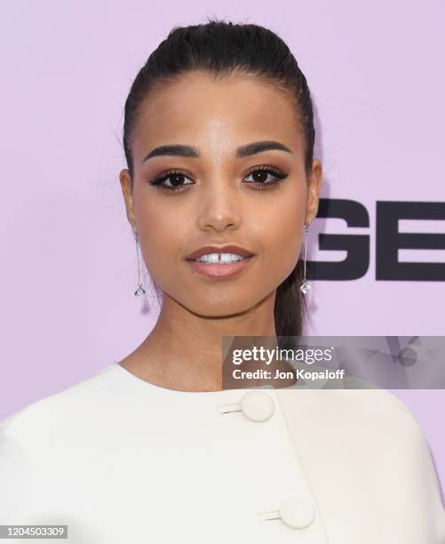 Ella Balinska attends the 13th Annual Essence Black Women In Hollywood Awards Luncheon at the Beverly Wilshire Four Seasons Hotel on February 06,...