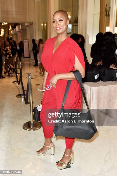 Gate Pass Entertainment Producer Sidra Smith attends the 2020 13th Annual ESSENCE Black Women in Hollywood Luncheon at Beverly Wilshire, A Four...
