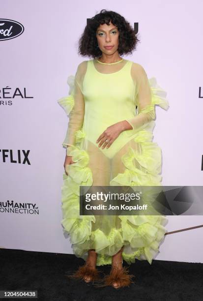 Melina Matsoukas attends the 13th Annual Essence Black Women In Hollywood Awards Luncheon at the Beverly Wilshire Four Seasons Hotel on February 06,...