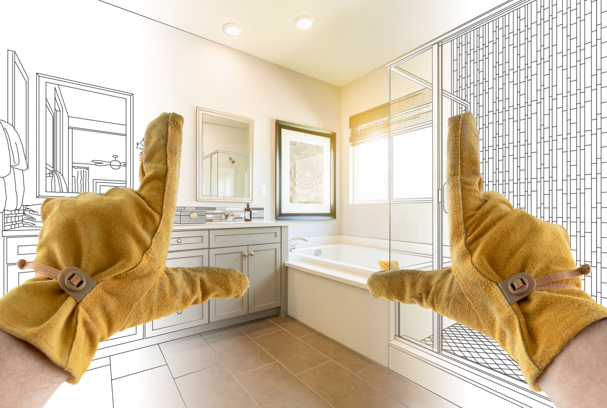 bathroom makeover
