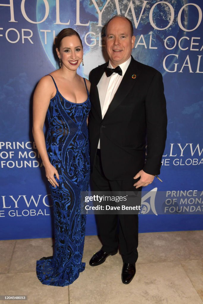 2020 Hollywood For The Global Ocean Gala Honoring HSH Prince Albert II Of Monaco - Drinks Reception